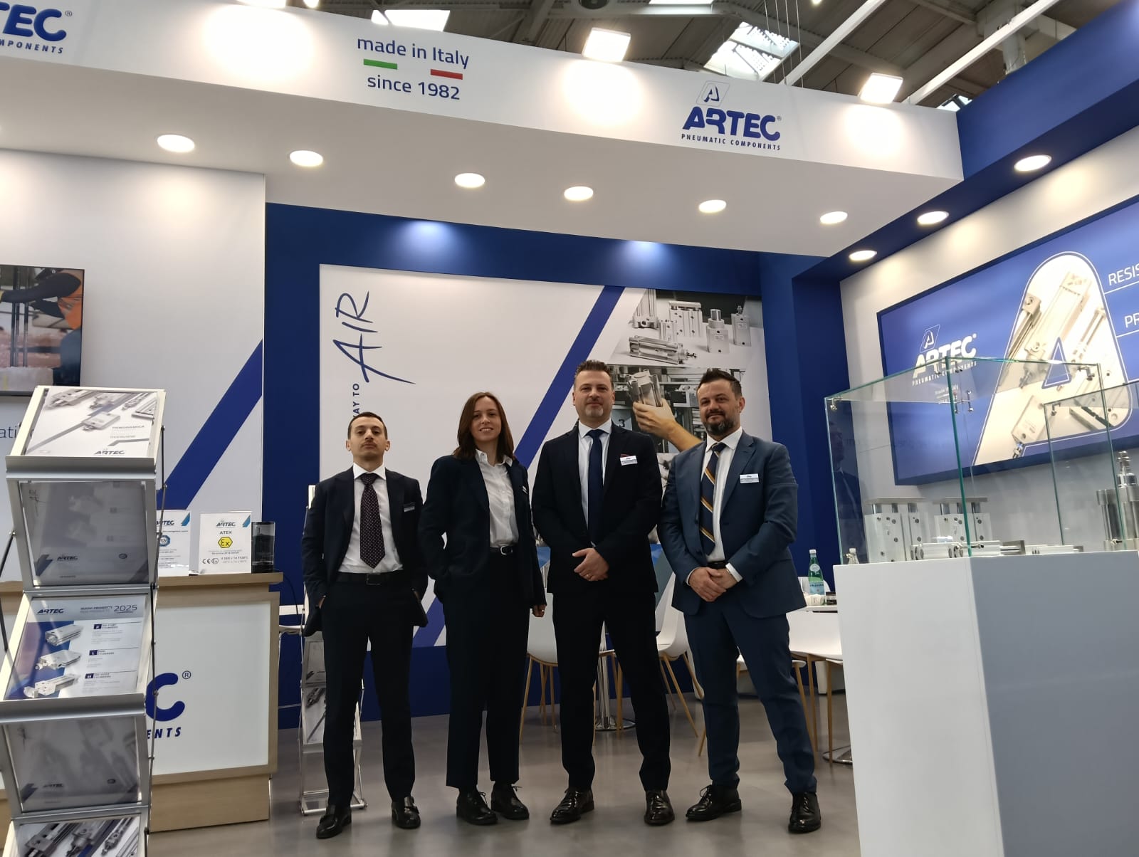 Team Artec Pneumatic Hannover Messe